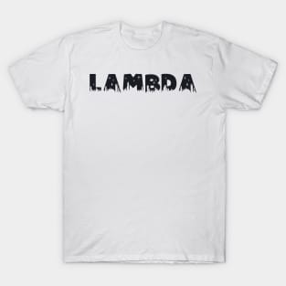 Lambda Cityscape Letters T-Shirt